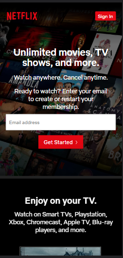 nextflix streaming services image